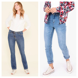 One Off Joblot of 8 Brakeburn Ladies Jeans in 3 Styles - Slim Fit & Bootcut