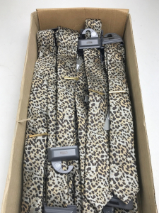 One Off Joblot of 18 Ex-Chainstore Men's Leopard Print Ties