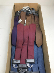 One Off Joblot of 23 Ex-Chainstore Men's Mixed Coloured Ties