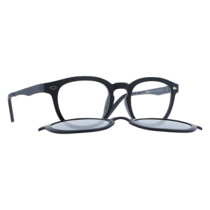 Wholesale Joblot of 10 INVU Matt Black M4200A Clip-on Polarized Round Glasses