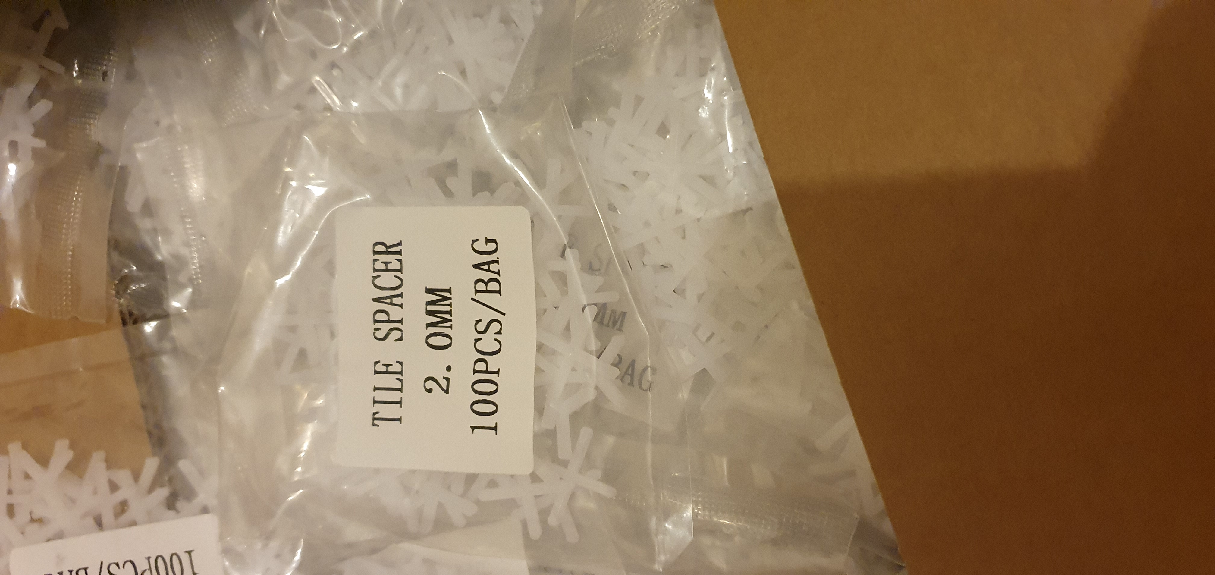 2mm Cross Spacers Pack of 100