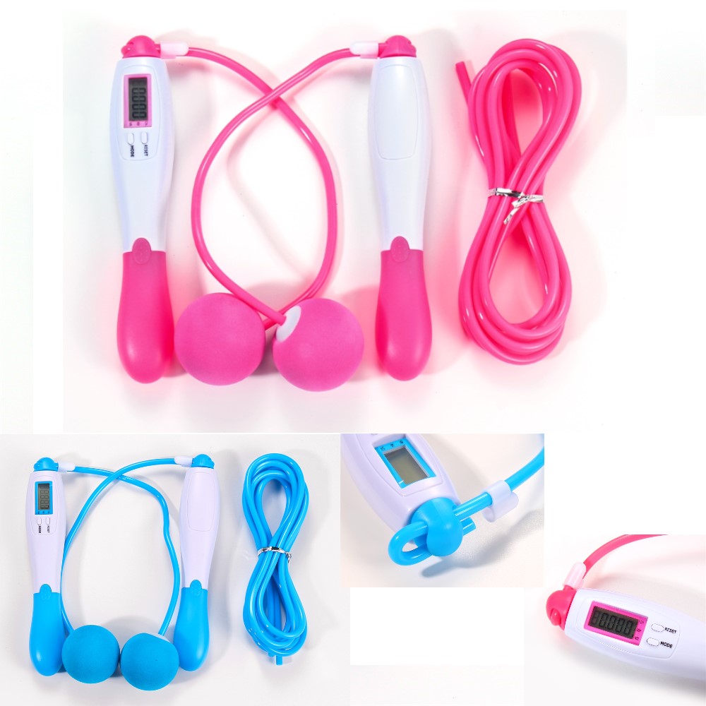 20pc Skipping Rope Indoor Outdoor  Digital Cordless Auto-Counting |GCHFE003!UK SELLER