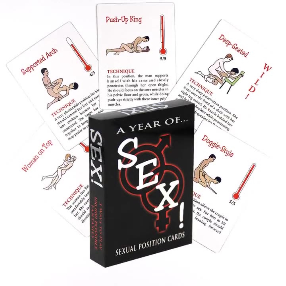 10pack Adult Couple Sex Fun Card Game Bedroom Commands Year Positions|GCAP149AP150|UK SELLER