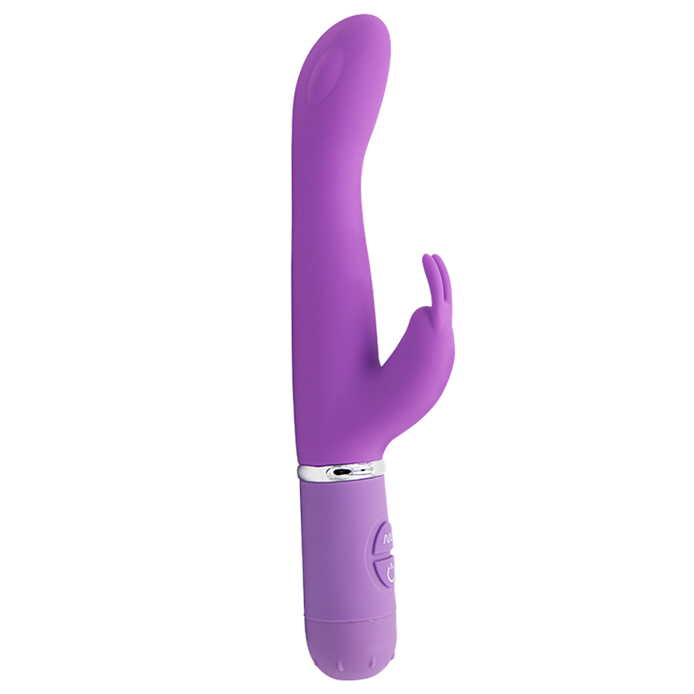 5 pcs - 10 Modes Dual Motor Rabbit Vibrator|GCAP042-Purple|UK seller