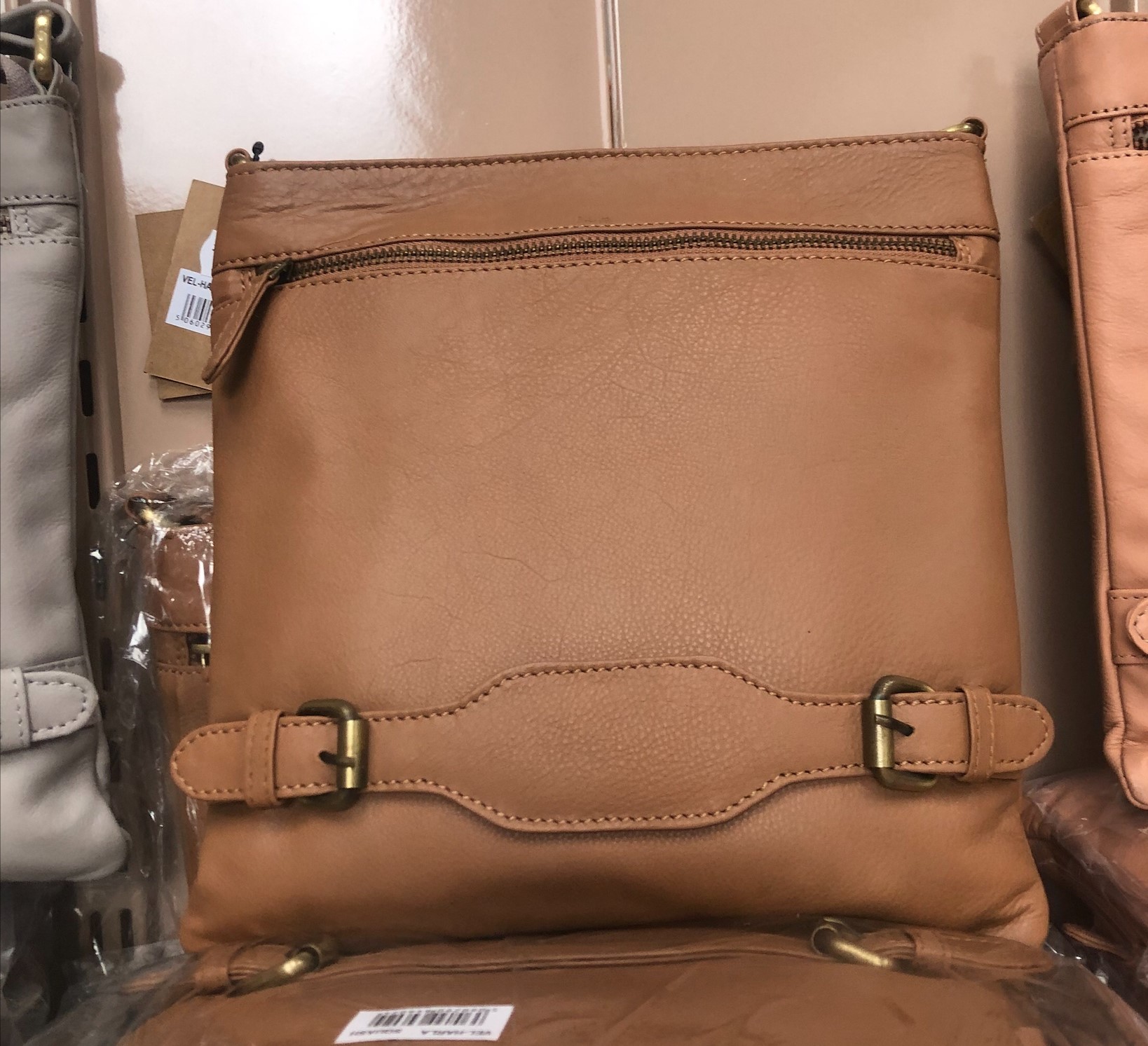 Harla - (Vellutio Nappa Leather) Cross Body Buckle Bag by Bolla