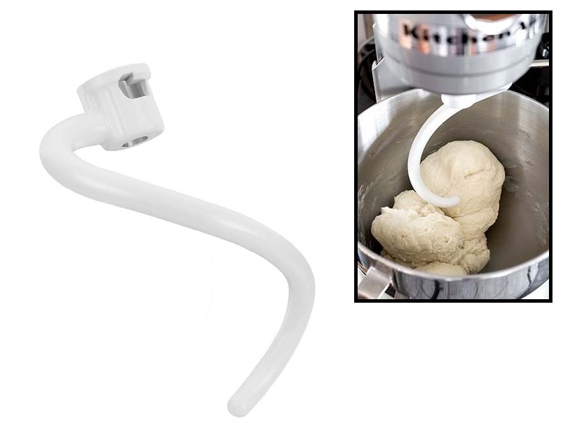 Spiral Dough Hook Compatible with KitchenAid ✰ Models KV25, KJ26, KB26, KP26M ✰ RRP £25