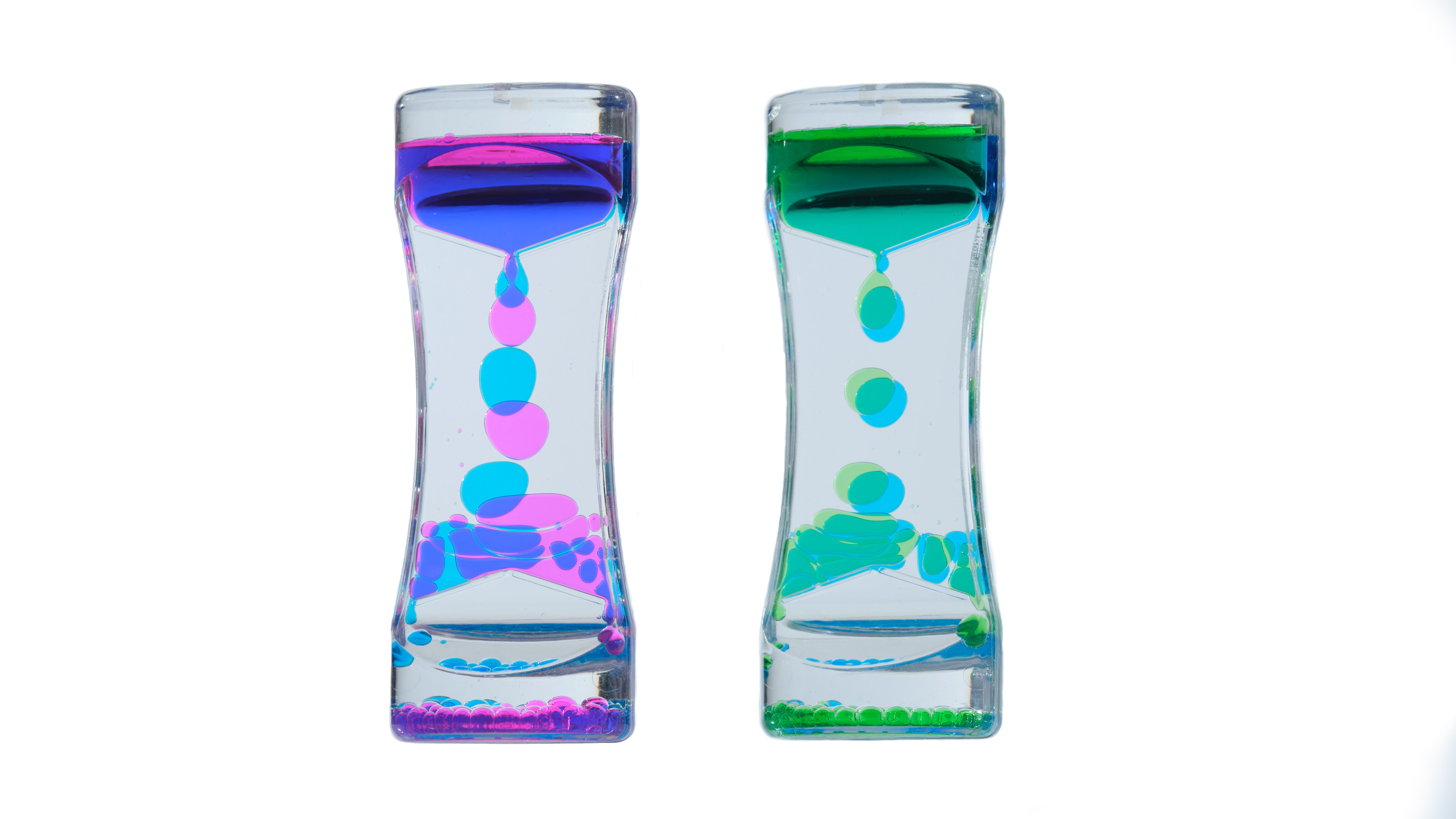 2 Pack Liquid Timer Sensory Toy 