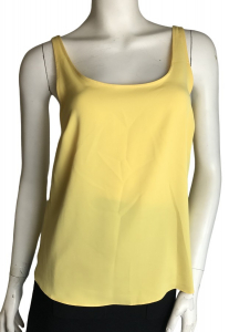One Off Joblot of 8 Ex-Chain Store Ladies Minimal Yellow Vest Top Size 8-10