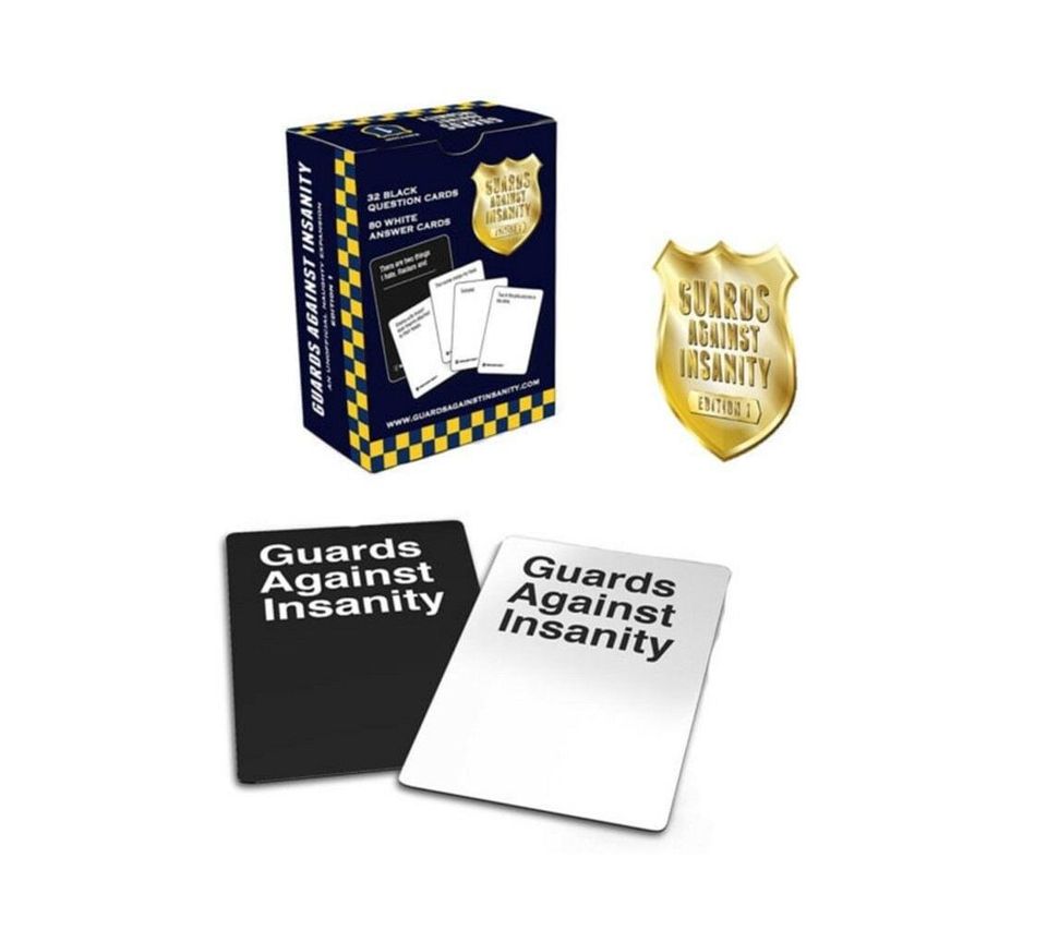 Guards Against Insanity Adult Card Game - SO MUCH FUN! 500 available