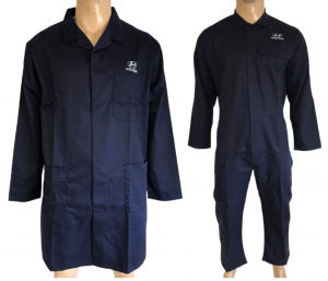 One Off Joblot of 14 Hyundai Mens Workwear Jackets & Boiler Suit Navy