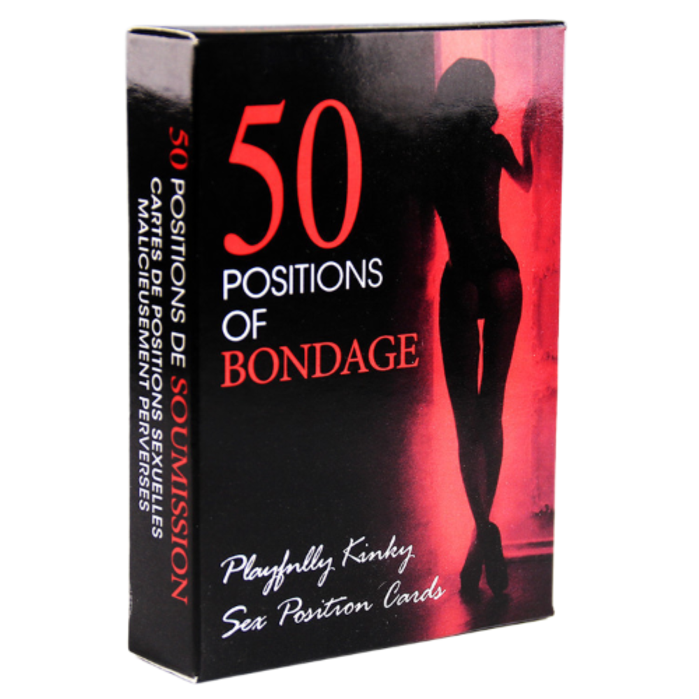 10pcs - 50 Positions Of Bondage Sex Position Cards|GCAP156-Bondage 50 Positions|UK seller