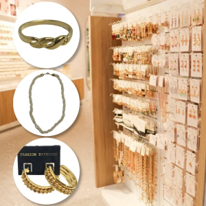 Joblot of 5000 Mixed Fashion Jewellery - Necklaces, Rings, Earrings & Bracelets!