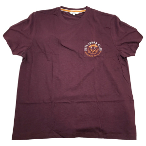 One Off Joblot of 12 Men's Ex-Chainstore Back Print & Pocket T-Shirt - Plus Size