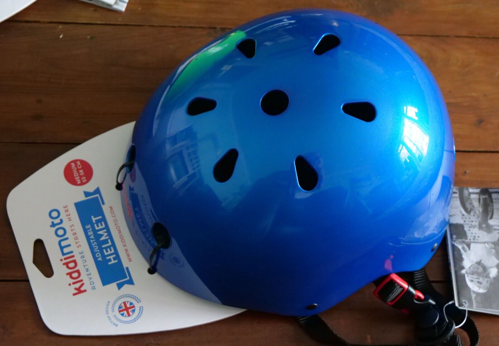 10 x Kiddimoto Kid's Safety helmets Blue M