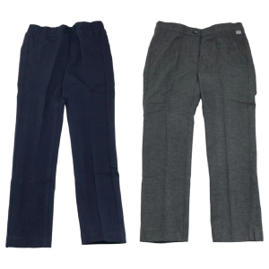 One Off Joblot of 7 Boy's Il Gufo Mixed Navy & Grey Trousers