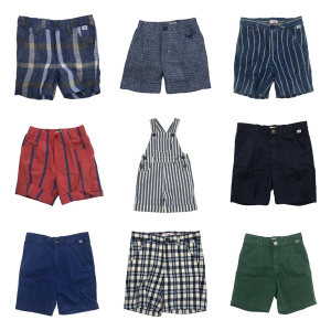 One Off Joblot of 25 Boy's Il Gufo Mixed Shorts & Dungarees