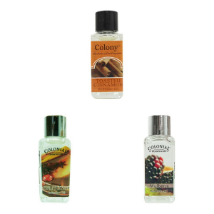 Wholesale Joblot of 72 Colonial Mixed Home Scents 9ml Refresher Oils