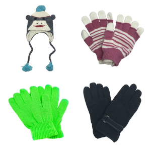 One Off Joblot of 127 Mixed Winter Accessories - Gloves, Hats, Etc.