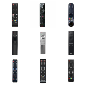 One Off Joblot of 9 Mixed Remote Controls - Samsung, LG, Virgin Media