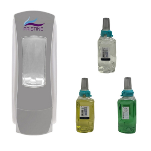 One Off Joblot of 52 Pristine Foam Hand Soap Dispensers & 1250ML Refills (EXP)