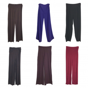 One Off Joblot of 35 Ladies Mixed Branded Soft Stretch Trousers - Size XS-XL