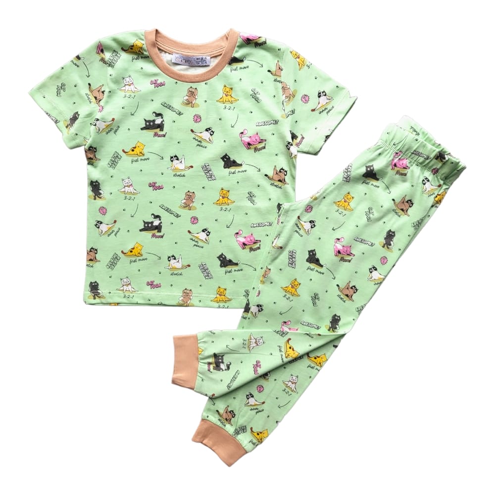 Joblot of Girls 5-Pack Pyjama Set - Sizes 3y-8y