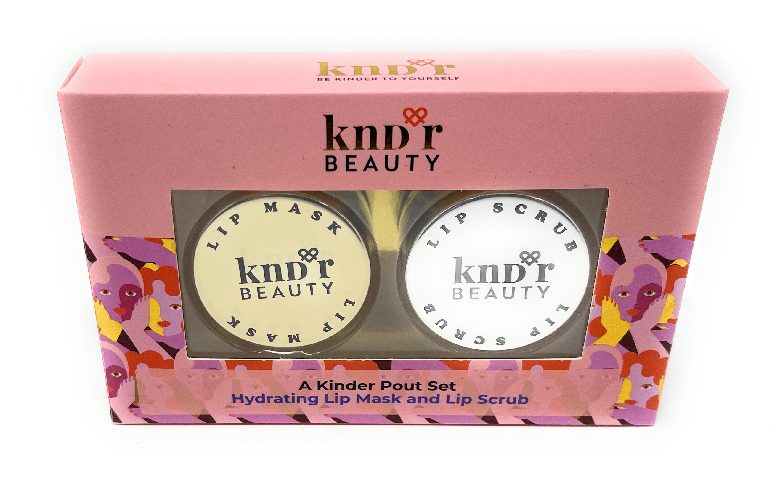 Wholesale Lot of 96 x KNDR Beauty Lip Mask and Lip Scrub A Kinder Pout Set