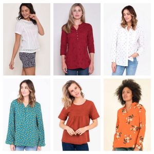 Wholesale Joblot of 25 Ladies Brakeburn Mixed Blouses & Shirts - Huge Variety!