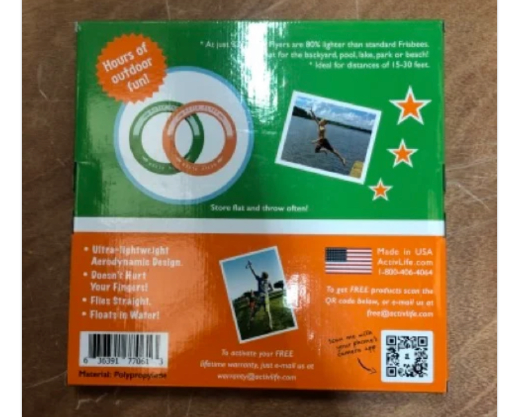 Box of Activ Flyers