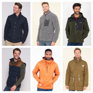 Wholesale Joblot of 25 Men's Brakeburn Mixed Coats & Jackets - Huge Variety!
