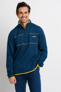 One Off Joblot of 11 Brakeburn Mens Navy Quarter Zip Sweat (S-XXL)