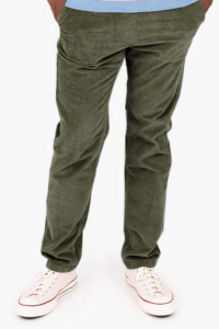 One Off Joblot of 13 Mens Brakeburn Green Corduroy Trousers