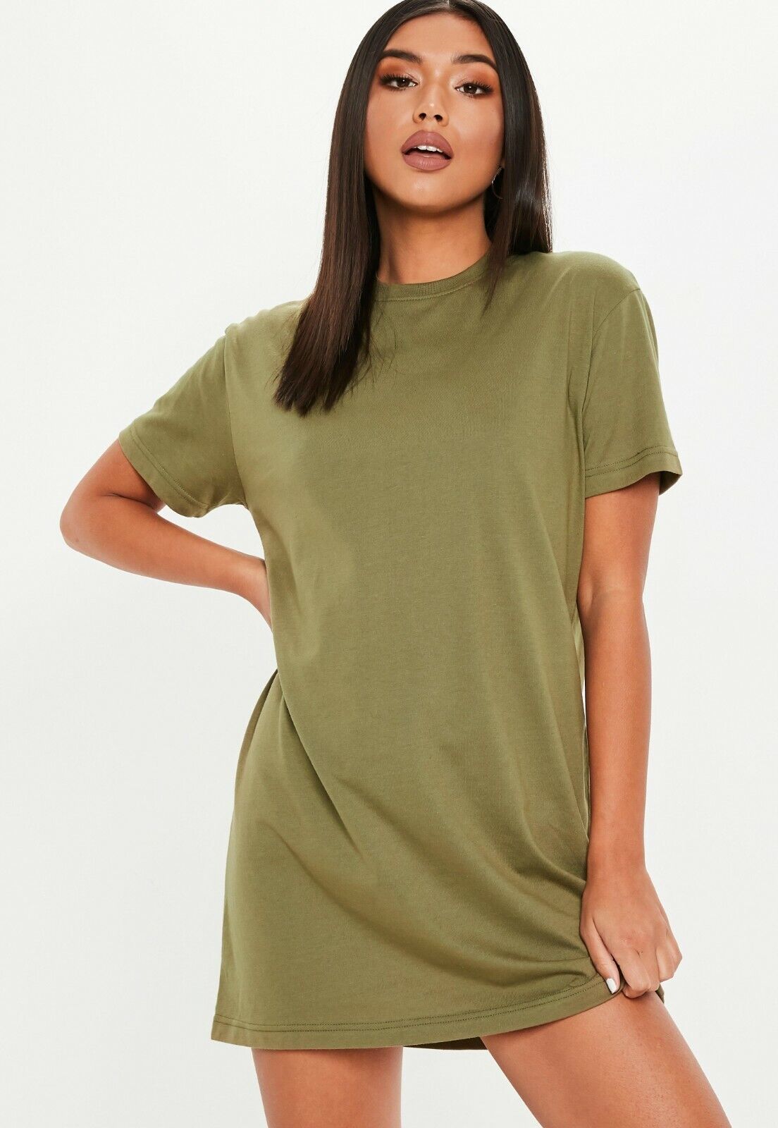 WHOLESALE JOBLOT of 10 MISSGUIDED T Shirt Dresses in 4 Colours (ws620)