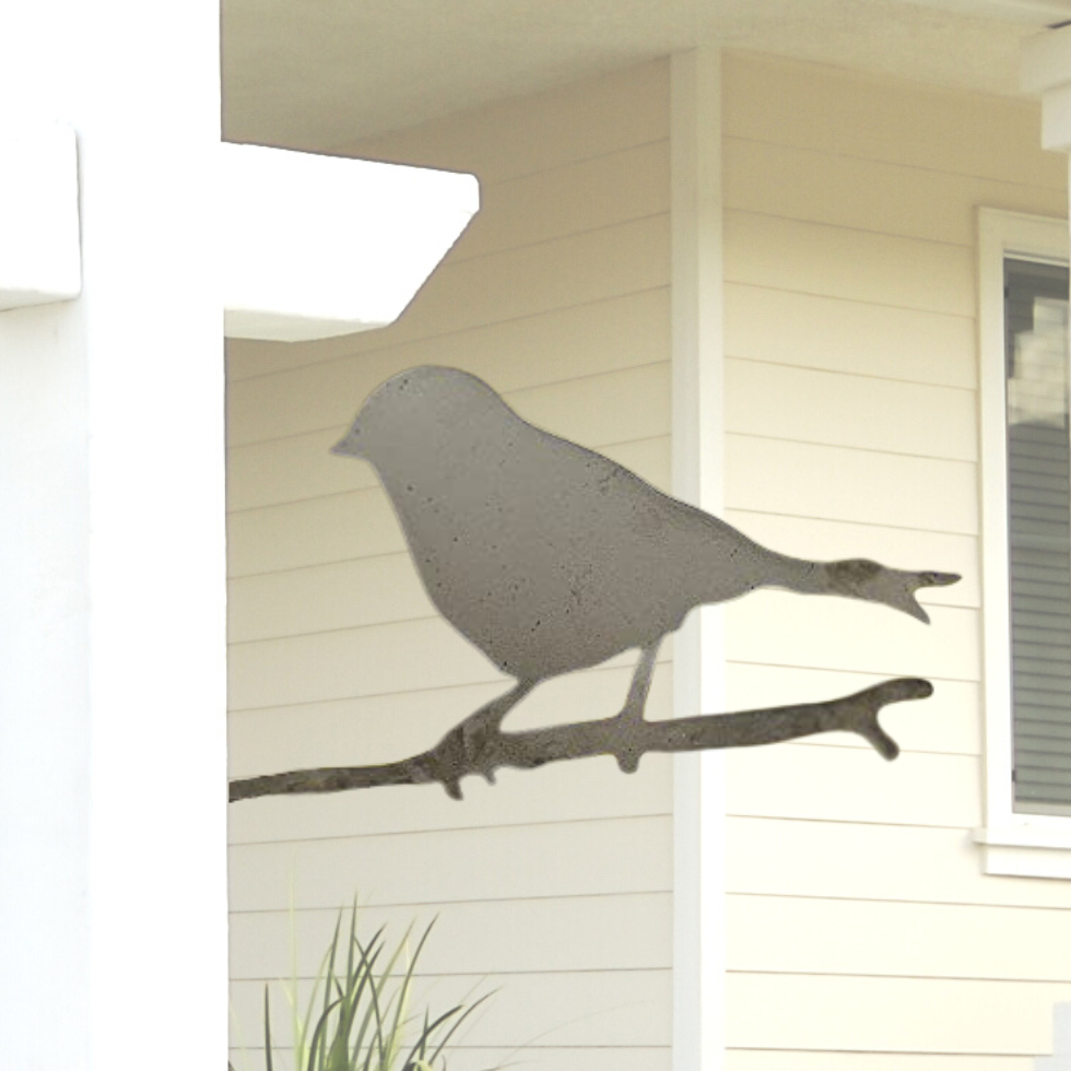 Bird Stake Sculptures - Single Bird x 24