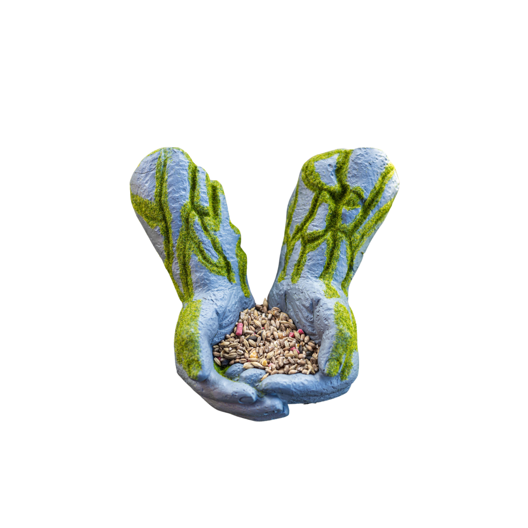 Resin Hand Garden Ornament x 6