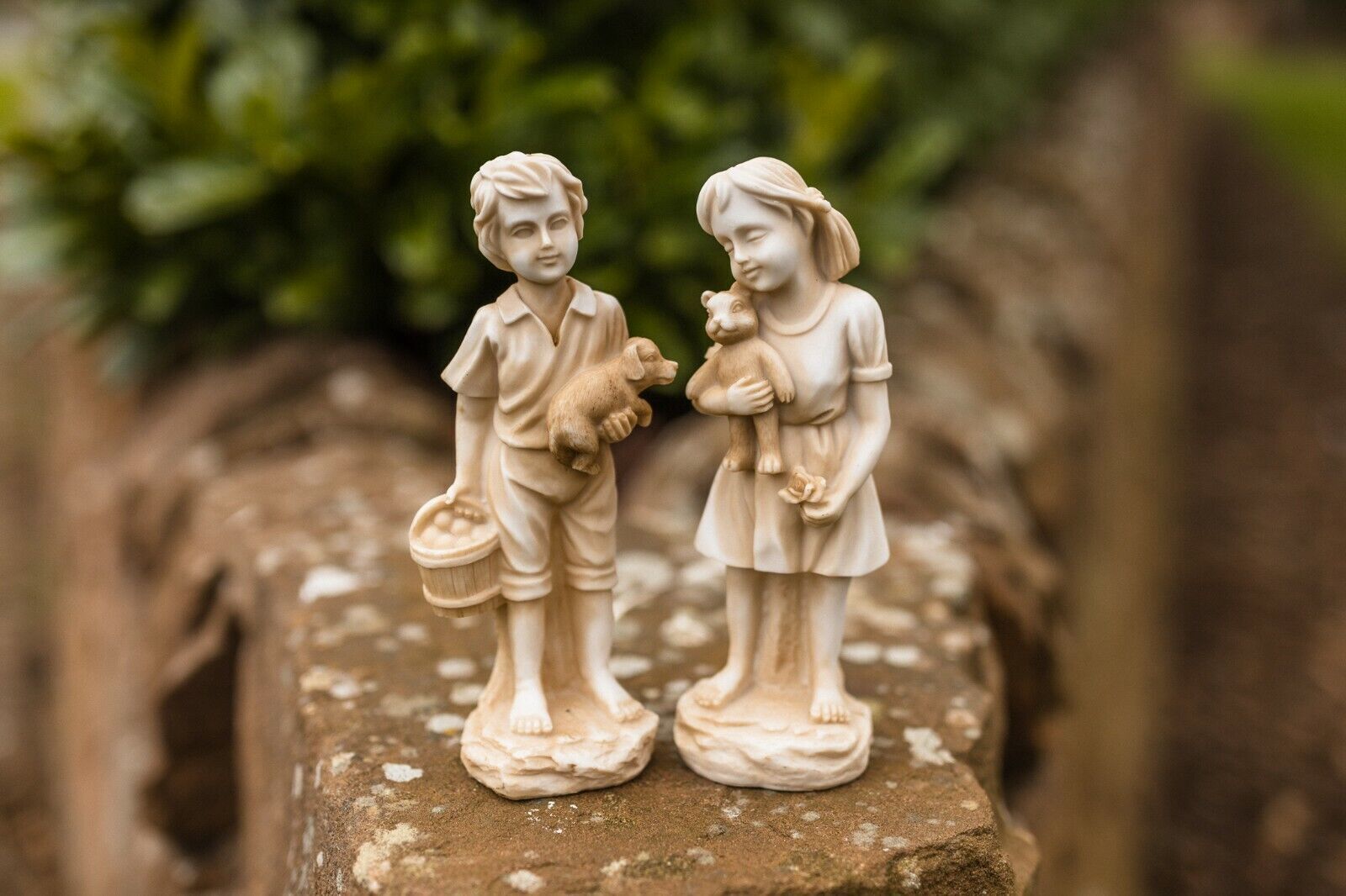 Boy & Girl Kids Garden Ornament  x 8