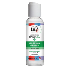 Wholesale Joblot of 48 Go2 Anti-Bacterial Hand Gel Alcohol Free 100ml