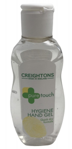 One Off Joblot of 10 Creightons Pure Touch Hygiene Hand Gel 120ml