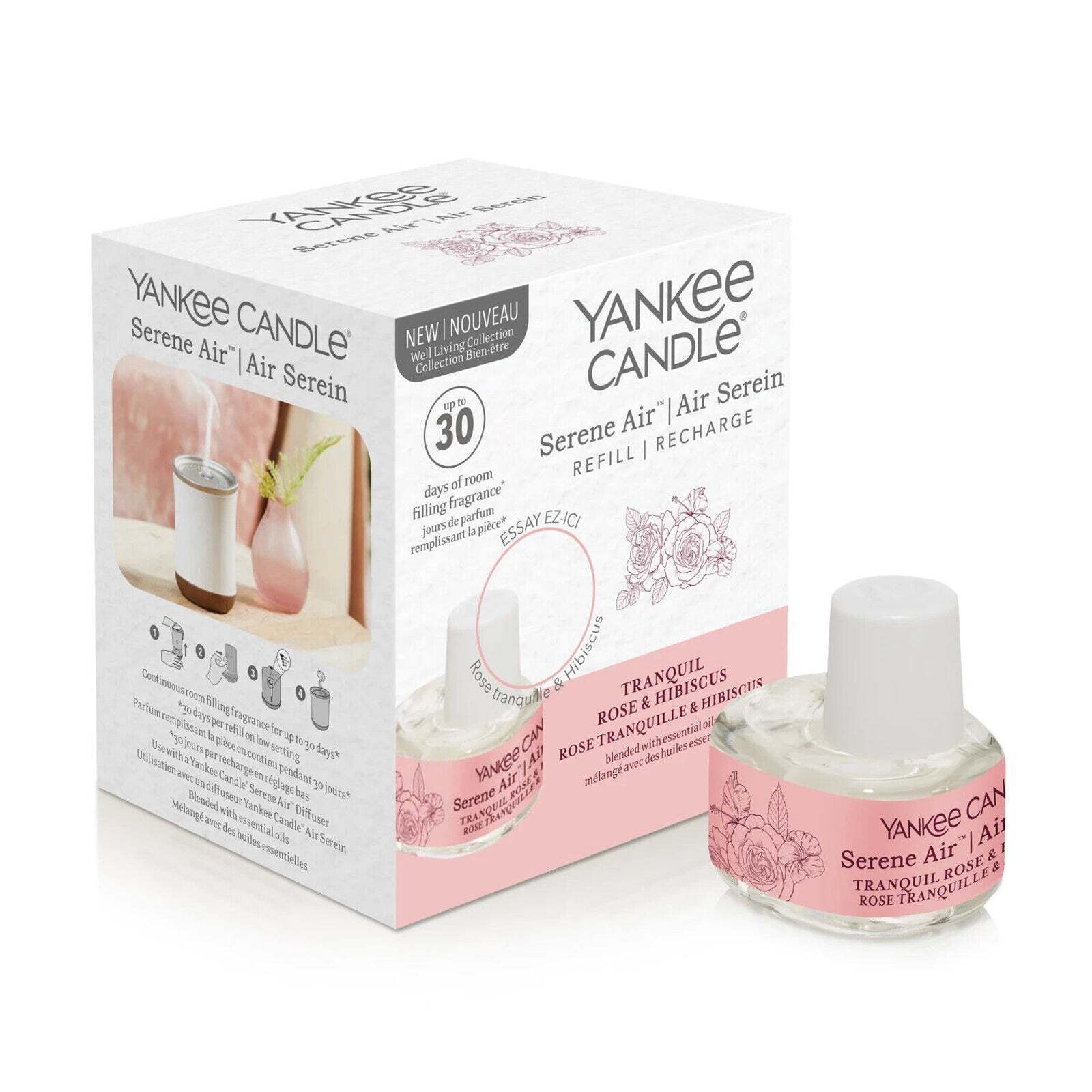 Yankee Candle Tranquil Rose & Hibiscus Essential Oil x 20