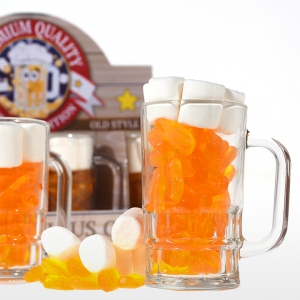 Pallet of 865 Becky's Premium Quality Candy Beer Glasses (BBE 19)