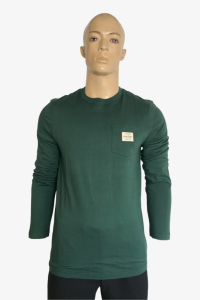 Wholesale Joblot of 11 Men's Brakeburn Green Pocket Henley Tee