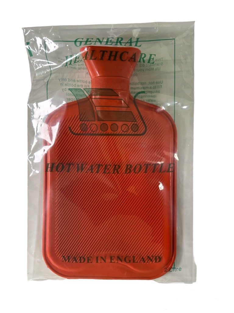 Hot Water Bottle 2L - Red