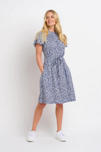 One Off Joblot of 4 Ladies Brakeburn Floral Trail Flutter Sleeve Dress