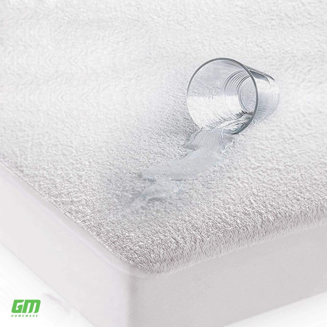Waterproof Terry Towel Mattress Protector Bed Cover