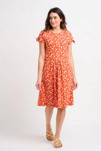 One Off Joblot of 6 Ladies Brakeburn Floating Floral Tie Sleeve Dress