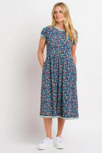 One Off Joblot of 11 Ladies Brakeburn Vintage Ditsy Midi Dress