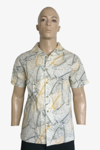 One Off Joblot of 5 Men's Brakeburn Tropical Leaf Shirt