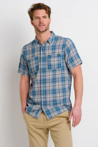 One Off Job Lot of 10 Men's Brakeburn Blue Checked Shirt (S-XXL)