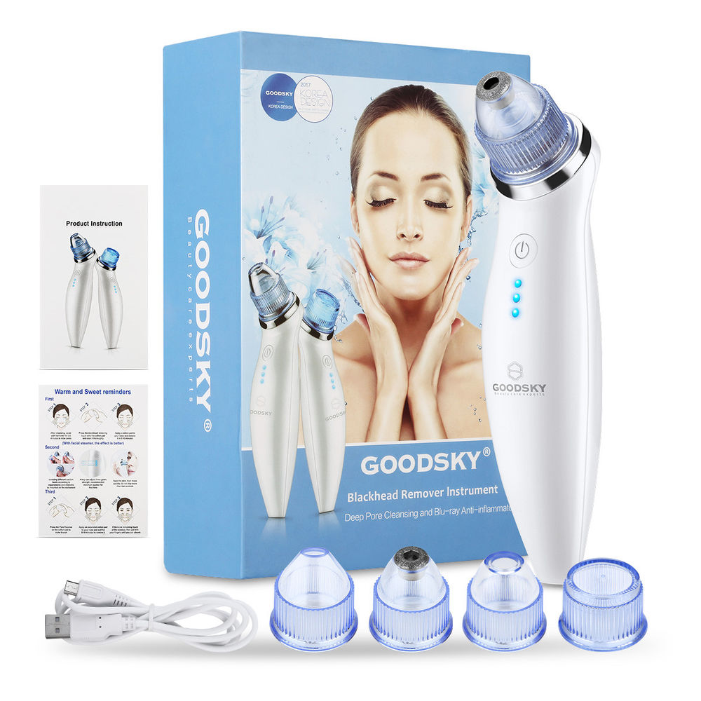 Goodsky X6 Rechargeable Blackhead Vacuum Remover & Pore Cleanser