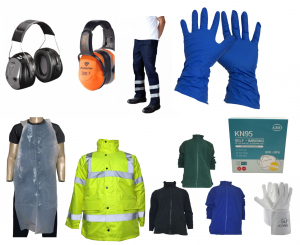 2 Pallets of Safety/Workwear Stock - 10,550 Units, Aprons, Jackets & More